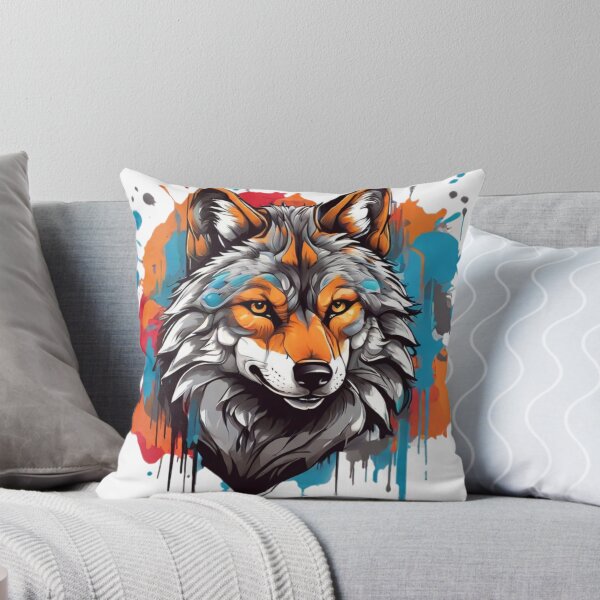 Item preview, Wolf painting coloring designed and sold by LykosShop.