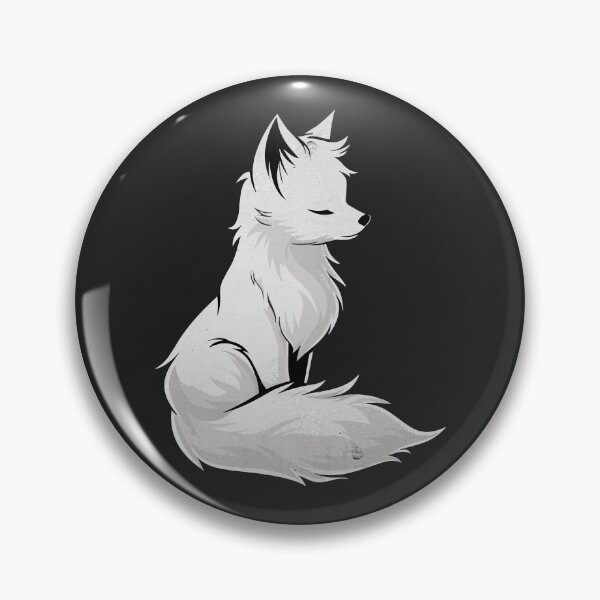 Item preview, Silent Observer - Arctic Fox Contemplation designed and sold by Sir Meow Meow.