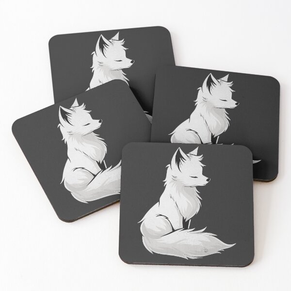 Item preview, Silent Observer - Arctic Fox Contemplation designed and sold by Sir Meow Meow.
