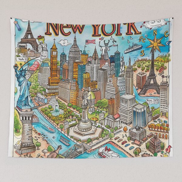 Item preview, NewYork Drawing Art designed and sold by nomiraclehere.