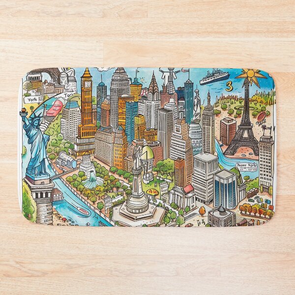 Item preview, NewYork Drawing Art designed and sold by nomiraclehere.