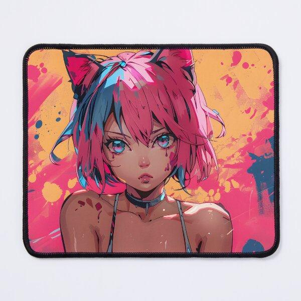 Item preview, Ichigo from Tokyo Mew Mew with vibrant colors designed and sold by Cr-AI-tive.
