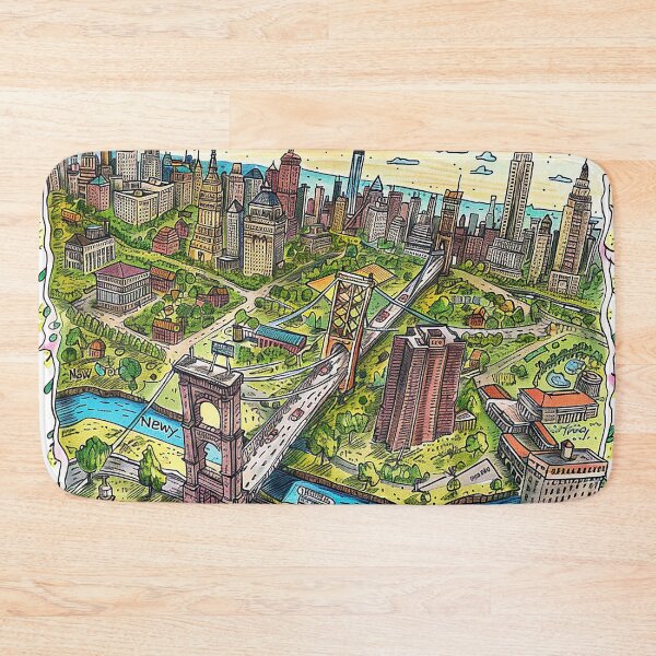Item preview, NewYork Drawing Art designed and sold by nomiraclehere.