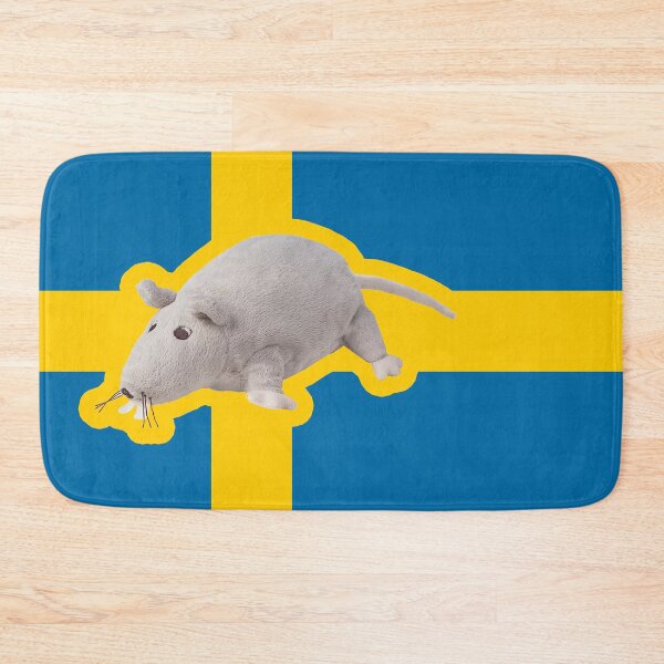 Item preview, IKEA Gosig Ratta Sweden Flag designed and sold by cheapfan.