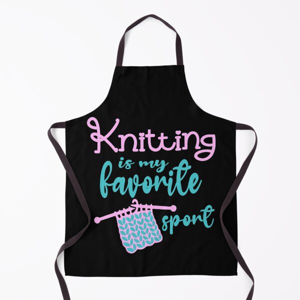 Item preview, Knitting is my favorite sport designed and sold by Colorfulman.