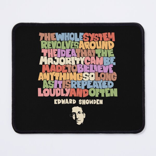 Item preview, Edward Snowden's Truth: A Call to Question and Resist designed and sold by Boogosh.