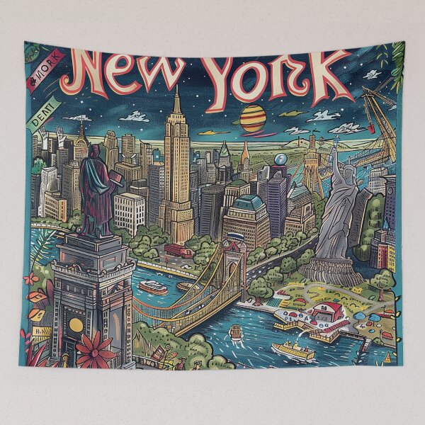 Item preview, NewYork Drawing Art designed and sold by nomiraclehere.