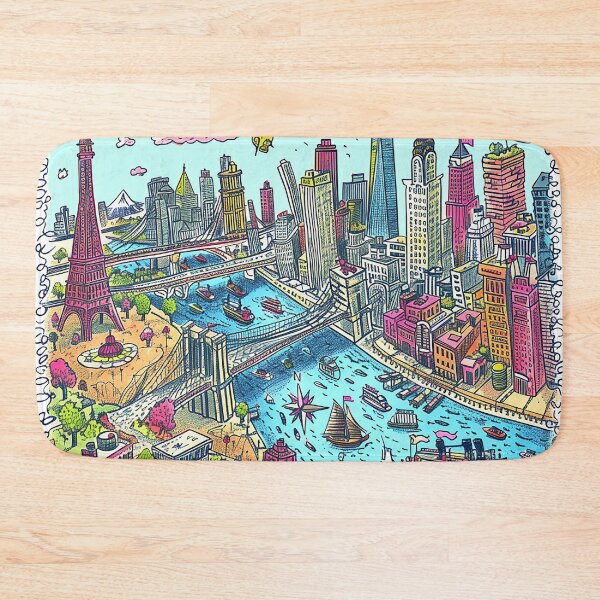 Item preview, NewYork Drawing Art designed and sold by nomiraclehere.