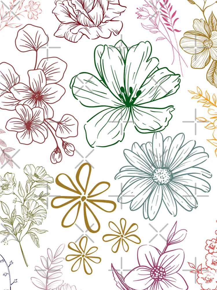 Thumbnail 5 of 5, iPhone Case, Colorful Spring blossoms designed and sold by LemonFun.