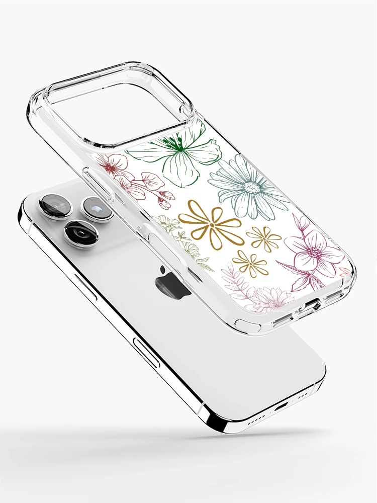 Thumbnail 2 of 5, iPhone Case, Colorful Spring blossoms designed and sold by LemonFun.