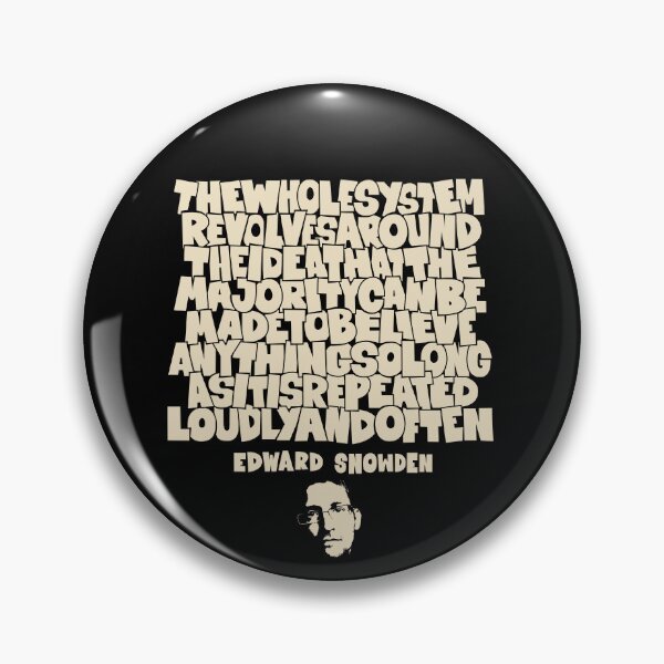 Item preview, Edward Snowden's Truth: A Call to Question and Resist designed and sold by Boogosh.