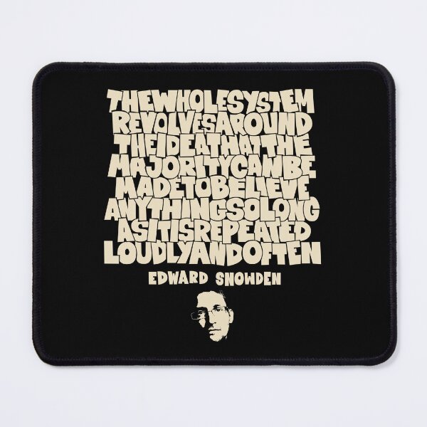 Item preview, Edward Snowden's Truth: A Call to Question and Resist designed and sold by Boogosh.