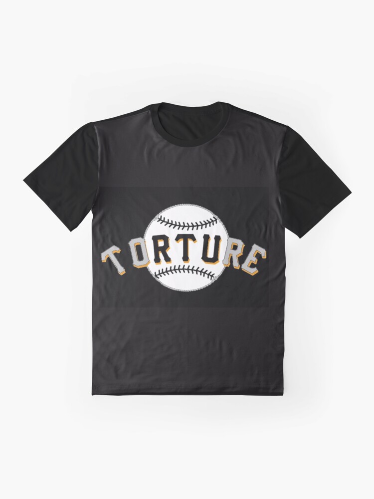 Alternate view of I Love Baseball Torture Fan Club Shirt 28201 Graphic T-Shirt