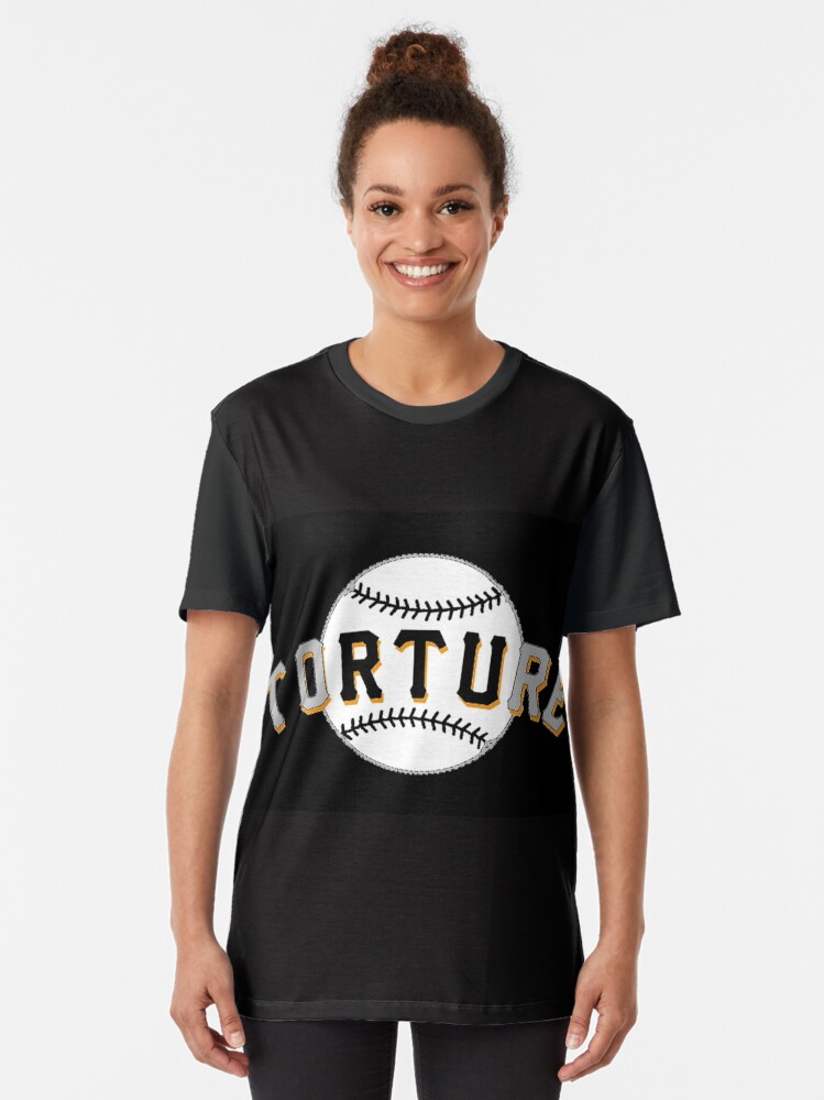 Alternate view of I Love Baseball Torture Fan Club Shirt 28201 Graphic T-Shirt