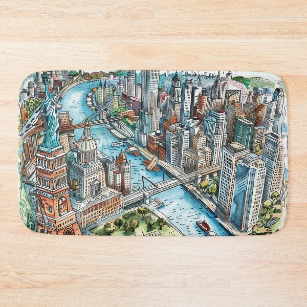 Item preview, NewYork Drawing Art designed and sold by nomiraclehere.