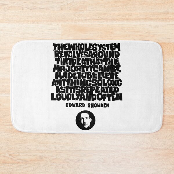 Item preview, Edward Snowden's Truth: A Call to Question and Resist designed and sold by Boogosh.