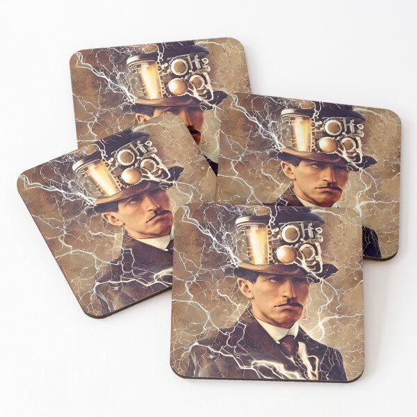 Item preview, Nikola Tesla #55 Awakened Matter designed and sold by BiofieldExpert.