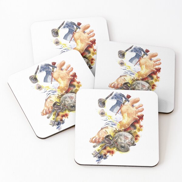 Item preview, Abstract bright watercolour commonplace art designed and sold by Aestetska.