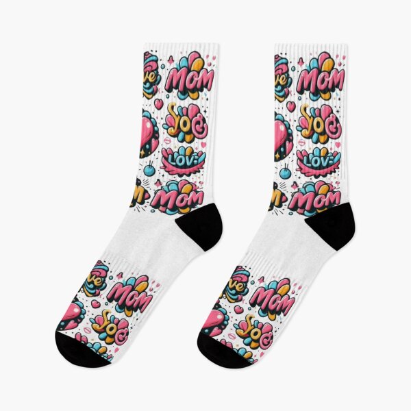 Item preview, I LOVE YOU MOM, MY MOM, MOTHER, I LOVE YOU, SHE, MOTHER'S DAY, TYPOGRAPHY, designed and sold by 2012DreamVision.