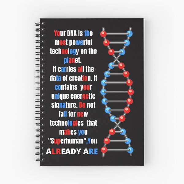 Item preview, Human DNA text superhuman designed and sold by Vesna7791.