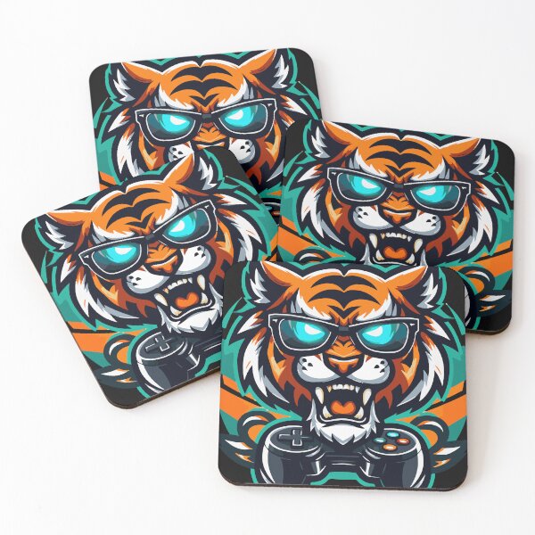 Item preview, Angry Tiger Gaming with Controller designed and sold by StellarValor.