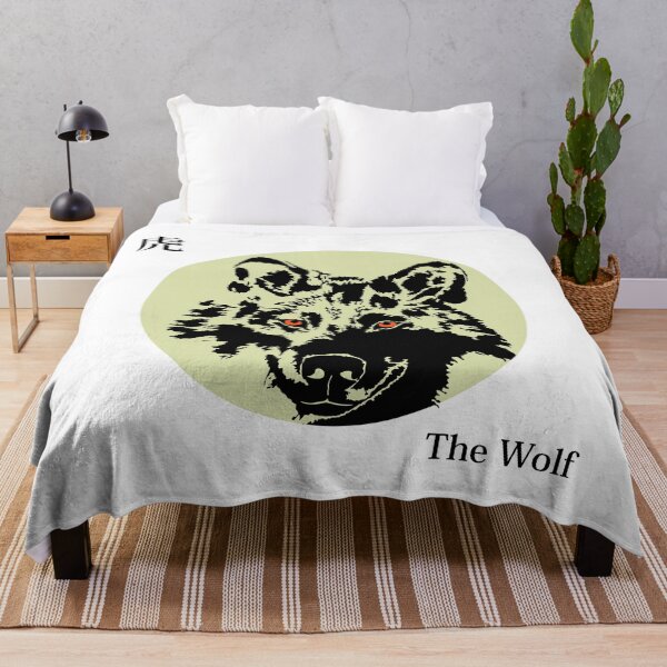 Item preview, Okami (The Wolf) simple animal sketch art designed and sold by ThisBjmnID.