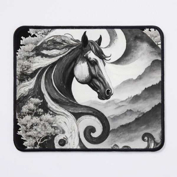 Item preview, The Chinese Horse and Yin Yang designed and sold by elleci.