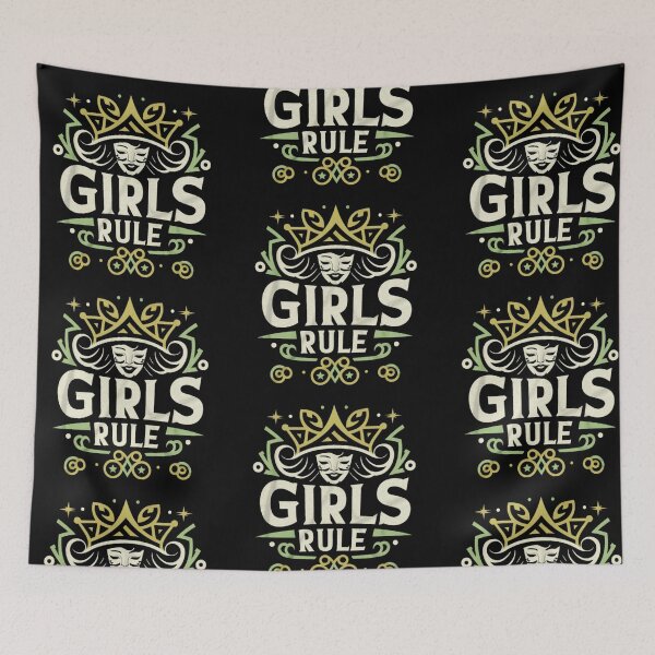 Item preview, Girls Rule designed and sold by PlanetMarker.