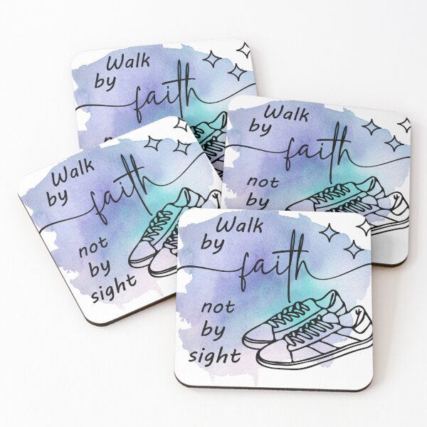 Item preview, Walk By Faith - watercolor background designed and sold by Sunshinez CreationzZA.