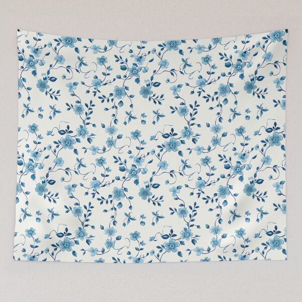 Item preview, Blue Floral Surface Pattern, Floral All Over Pattern, Flowers Pattern Beautiful designed and sold by Apkdesigner.