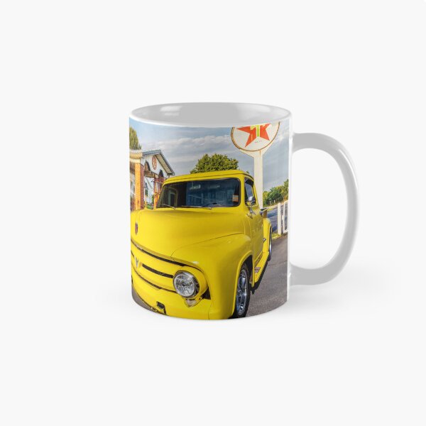 Item preview, 1954 Yellow Ford F100 Truck Text designed and sold by mljdwhite.