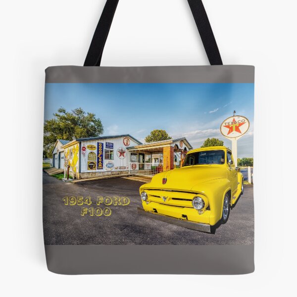 Item preview, 1954 Yellow Ford F100 Truck Text designed and sold by mljdwhite.