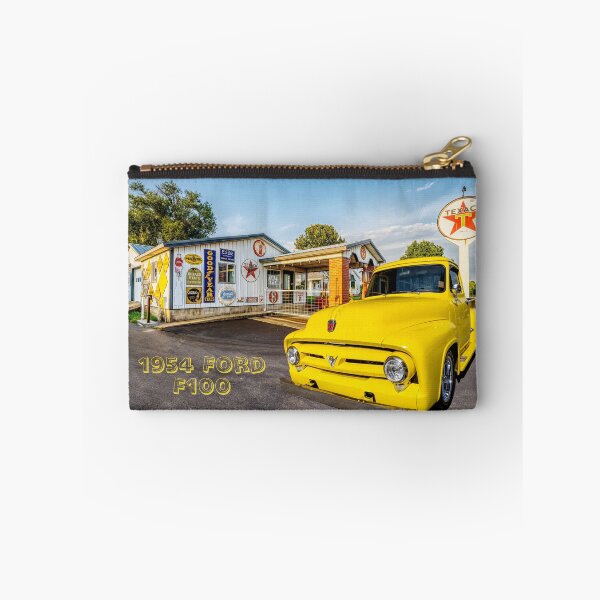 Item preview, 1954 Yellow Ford F100 Truck Text designed and sold by mljdwhite.