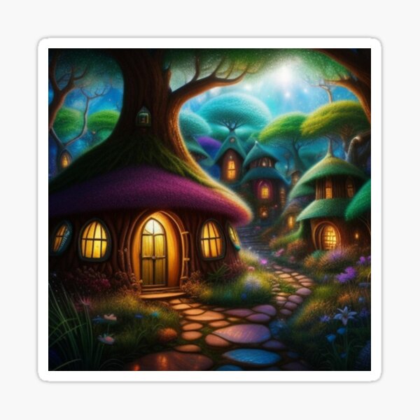 Item preview, Jinge Fairy Village designed and sold by SoulDivaDesigns.