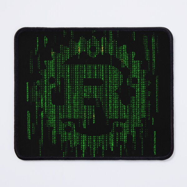 Item preview, Green Glyphs of Growth: The Rust Language Matrix designed and sold by TuringTacoTales.