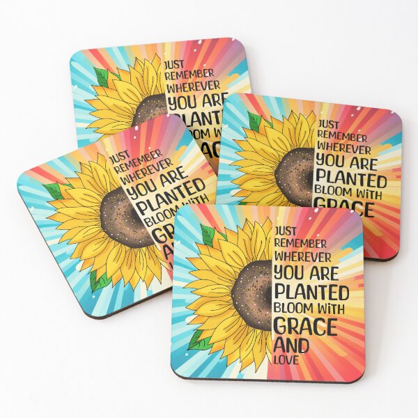 Item preview, Bloom Where You are Planted designed and sold by wheresthekarma.