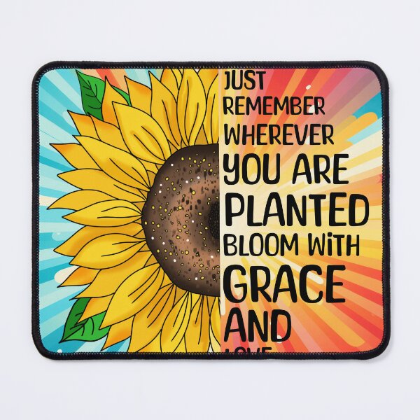 Item preview, Bloom Where You are Planted designed and sold by wheresthekarma.