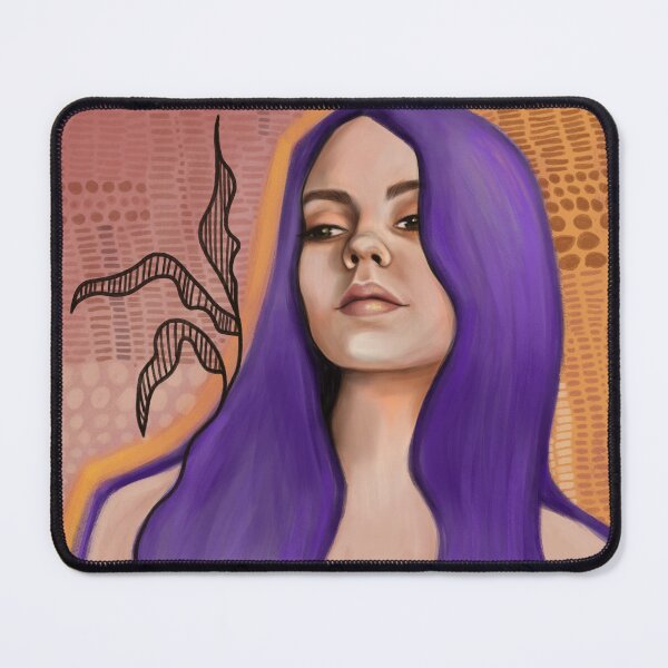 Item preview, Girl with violet hair designed and sold by Bypinka.