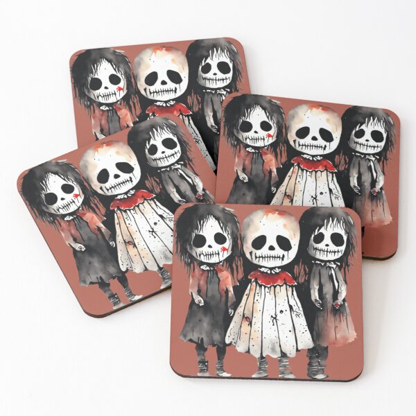 Item preview, scary dolls designed and sold by Vilemo.
