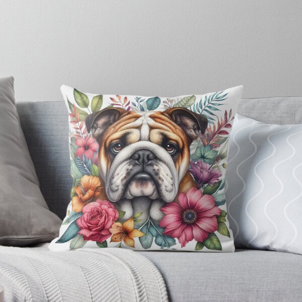 Item preview, Botanical Bulldog designed and sold by jijang.