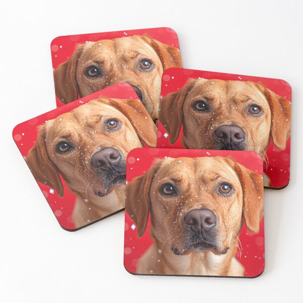 Item preview, Wintry Whimsy: Golden Retriever Enchanted by Snowflakes designed and sold by Kieran Hector.