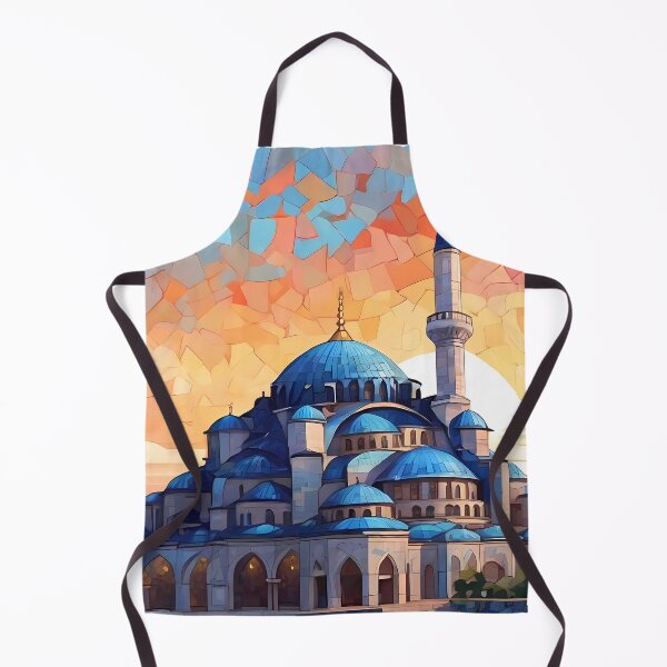 Item preview, Blue Mosque Mosaic: Faith & Sunrise Delight designed and sold by purrfect pattern.