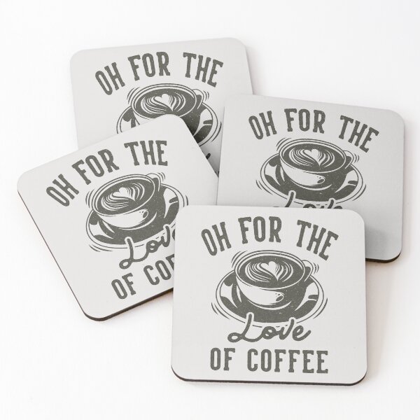 Item preview, For the Love of Coffee - Caffeine Enthusiast's Deligh designed and sold by RuyaFab.