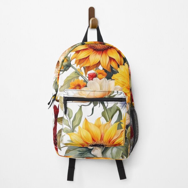 Item preview, Sunflowers, Dahlias, Lisianthus, and Ranunculus Bouquet designed and sold by Chicandcool.