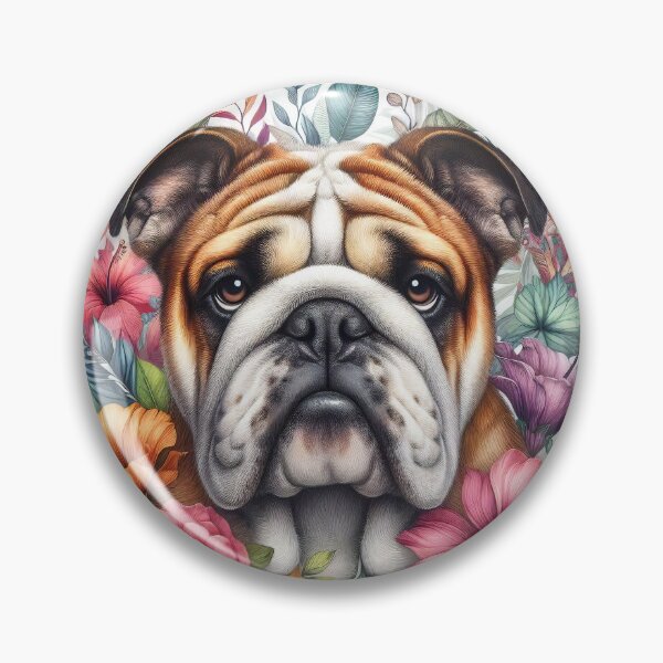 Item preview, Botanical Bulldog designed and sold by jijang.
