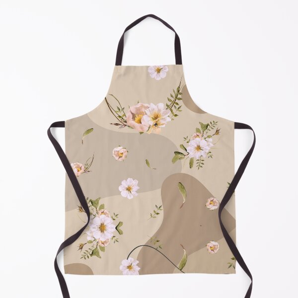 Item preview, Beige Watercolor Abstract Floral Pattern designed and sold by Easywear.