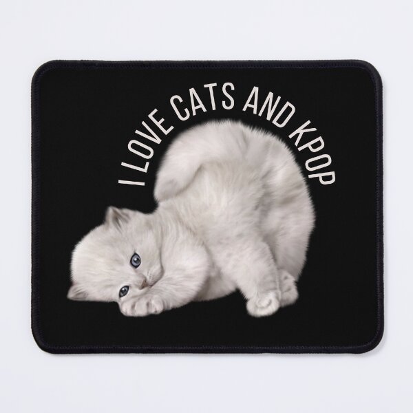 Item preview, I love cats and kpop designed and sold by My Haven.