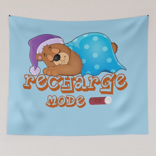 Item preview, RECHARGE MODE ON FUN ART designed and sold by ESDT.