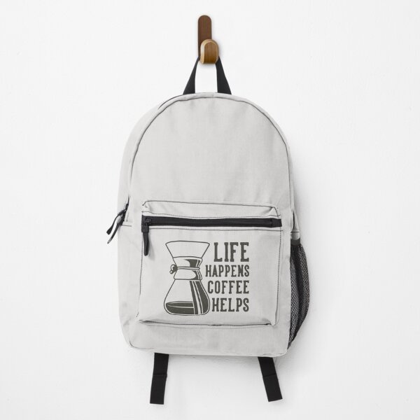 Item preview, Life Happens, Coffee Helps - Daily Brew Inspiration designed and sold by RuyaFab.