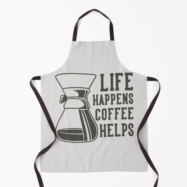 Item preview, Life Happens, Coffee Helps - Daily Brew Inspiration designed and sold by RuyaFab.